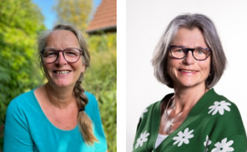 Lieuwkje en Karin op de foto van Regio Zwolle