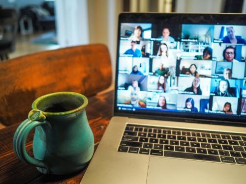 Online meeting voor Warm Welkom LVSC